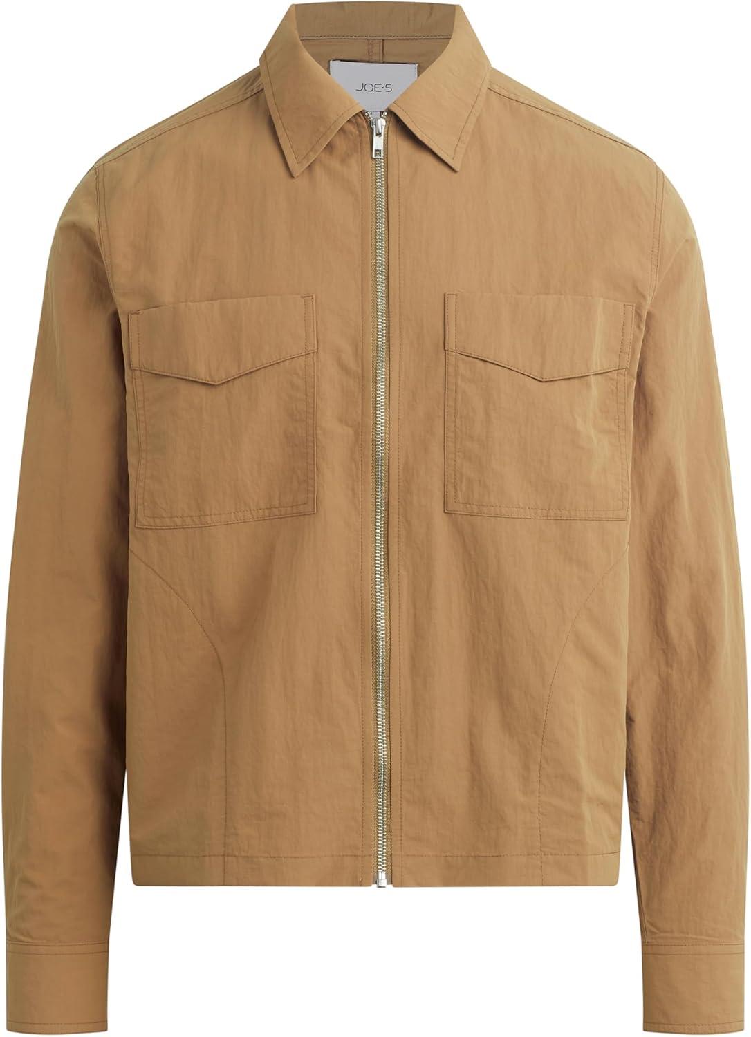 image:imageJoes Mens Modern Utilitarian Zip ShirtWhiskey
