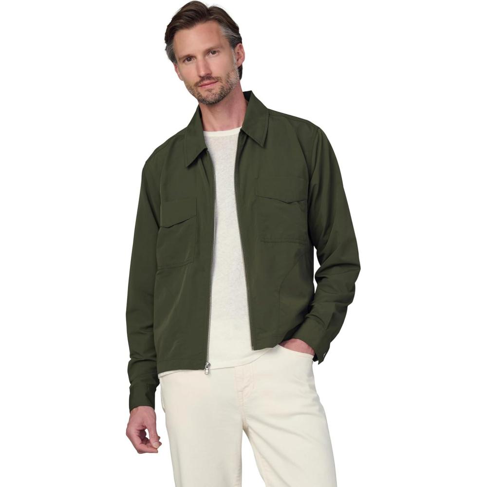 image:imageJoes Mens Modern Utilitarian Zip ShirtArmy