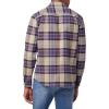 Joe’s Jeans Mens Boucle Flannel Shirt(Grape Haze Plaid)