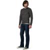Joe’s Mens Crewneck Knit Pullover Sweater(Black)