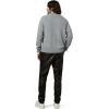 Joe’s Mens Crewneck Knit Pullover Sweater(Heather Grey)