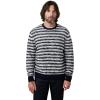 Joe’s Mens Crewneck Knit Pullover Sweater(Ombre Stripe)