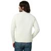 Joe’s Mens Crewneck Knit Pullover Sweater(White Ribbed Knit)
