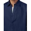 Joe’s Mens Jakob Linen Shirt(True Navy)