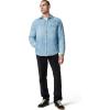 Joe’s mens Raf Button Down Jacket(Puff Indigo)