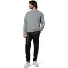 Joe’s Mens Crewneck Knit Pullover Sweater(Heather Grey)