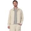 Joe’s Mens Modern Utilitarian Zip Shirt(Summer Sand)