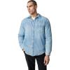 Joe’s mens Raf Button Down Jacket(Puff Indigo)