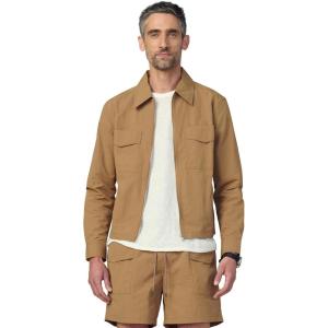 Joe’s Mens Modern Utilitarian Zip Shirt(Whiskey)