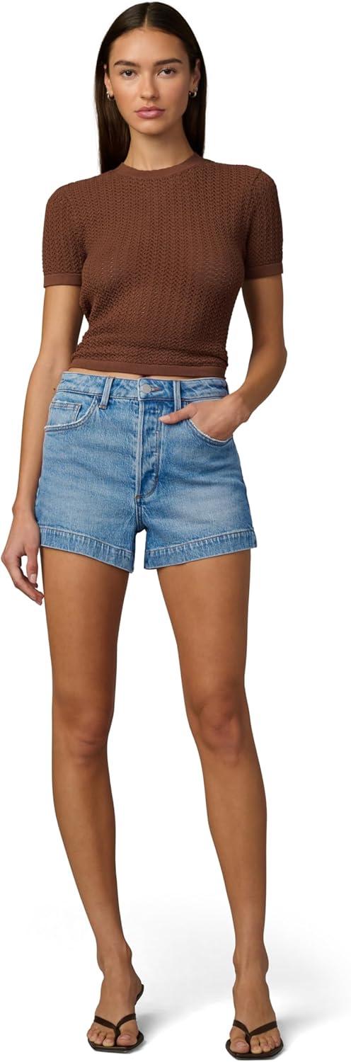 image:imageJoes Womens The Alex High Rise Fitted Denim ShortWired