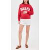 JOE’S JEANS Women’s The Ozzy Maternity Shorts(White)