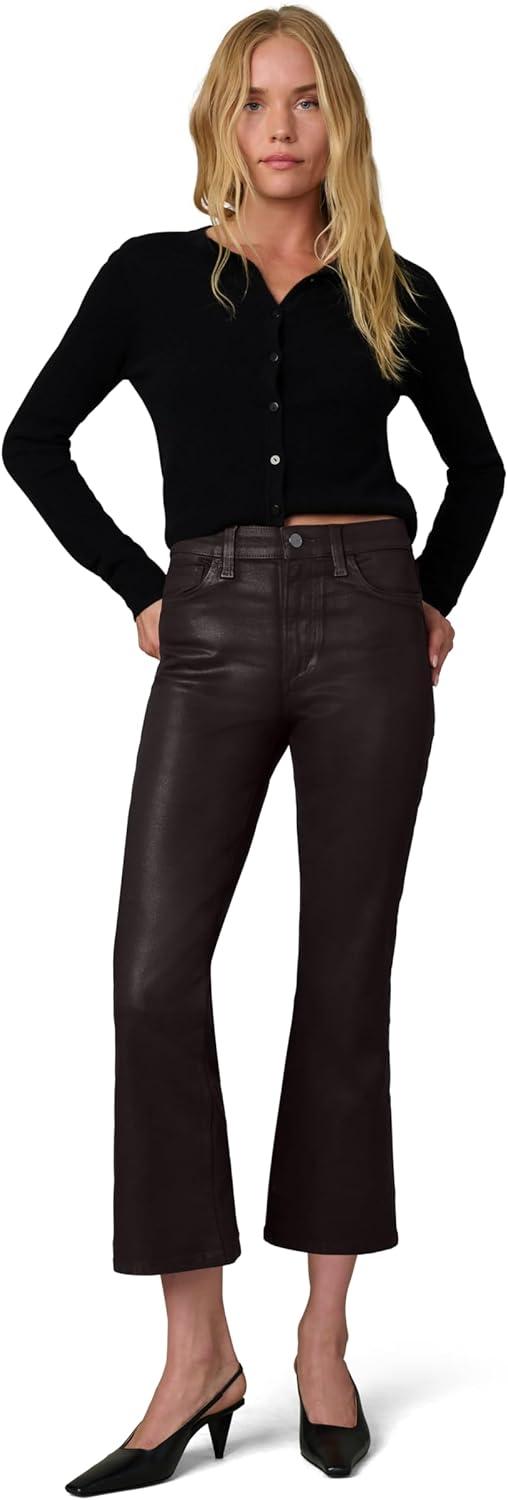 image:imageJoes Womens The Callie High Rise Cropped Bootcut JeanDark Chocolate