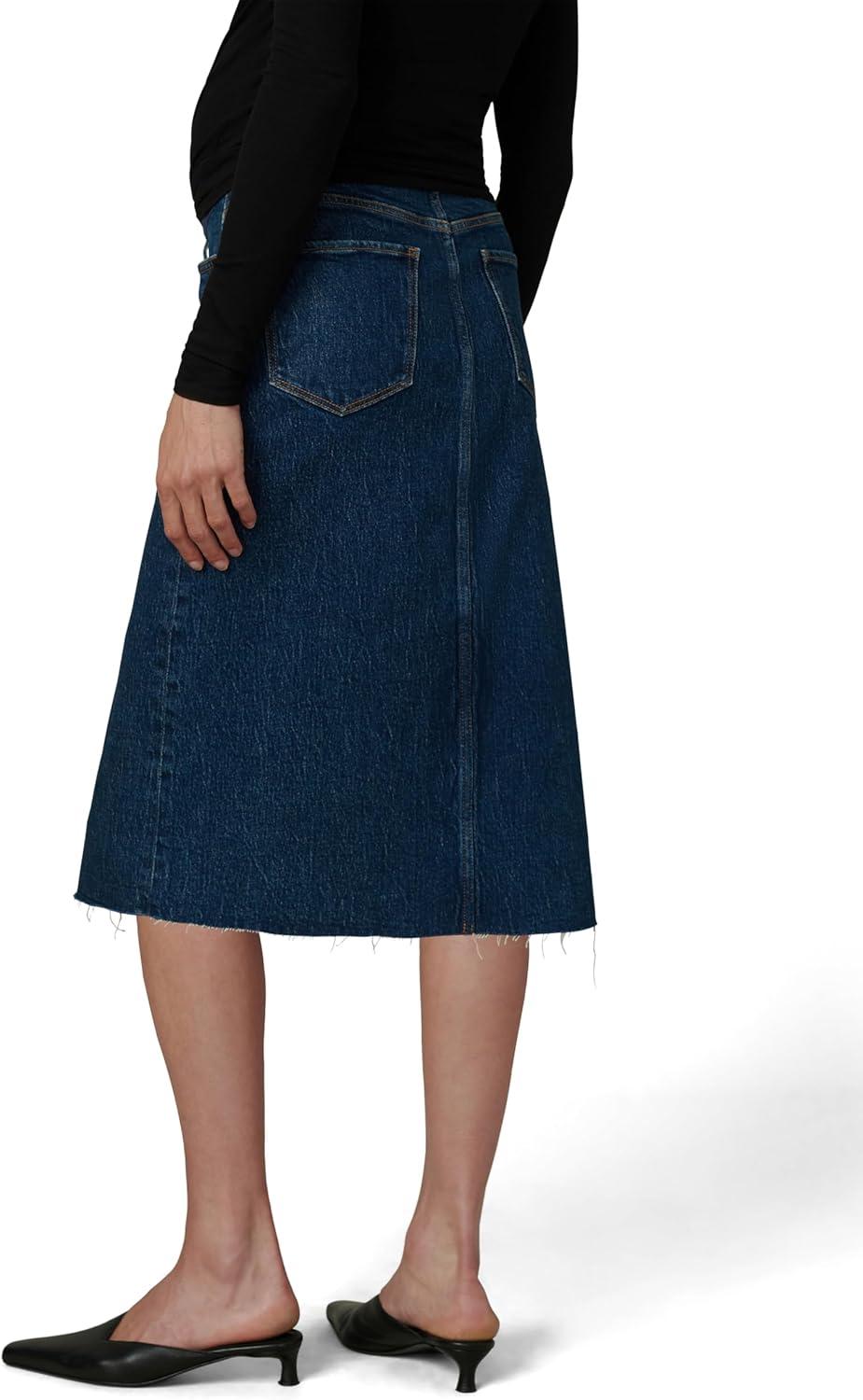 image:imageJoes Womens The Joplin Maternity Denim Knee Length SkirtBaby Steps