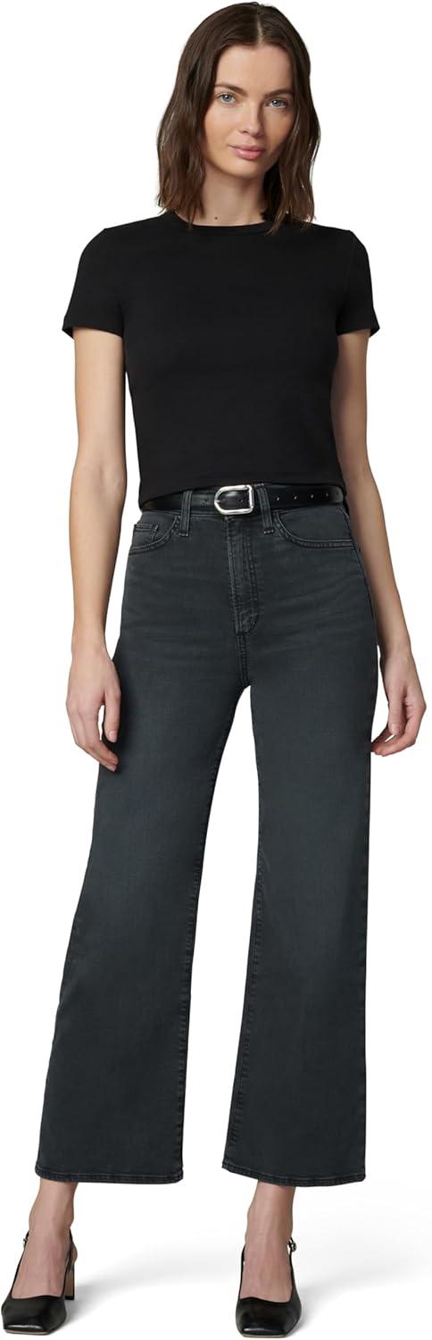 image:imageJoes Womens The Mia High Rise Wide Leg Ankle JeansBlack Cat