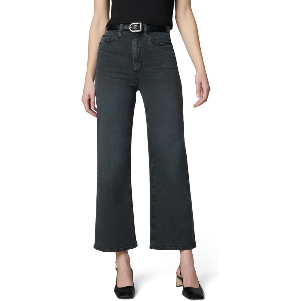image:imageJoes Womens The Mia High Rise Wide Leg Ankle JeansBlack Cat