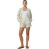JOE’S JEANS Women’s The Boyfriend Button Down Shirt(Anise Flower Varigated Stripe)