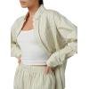 JOE’S JEANS Women’s The Boyfriend Button Down Shirt(Anise Flower Varigated Stripe)