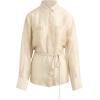 JOE’S JEANS Women’s The Boyfriend Button Down Shirt(Prosecco Organza)