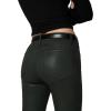 Joe’s Womens The Callie High Rise Cropped Bootcut Jean(Autumn Forest Coated)