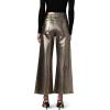 Joe’s Women’s The Mia High Rise Wide Leg Ankle Jeans(Gilded Night Foil)