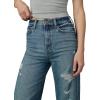 Joe’s Women’s The Mia High Rise Wide Leg Ankle Jeans(Showdown Destruct)