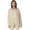 JOE’S JEANS Women’s The Boyfriend Button Down Shirt(Almond/Blue/White)