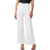 Joe’s Women’s The Mia High Rise Wide Leg Ankle Jeans(White)