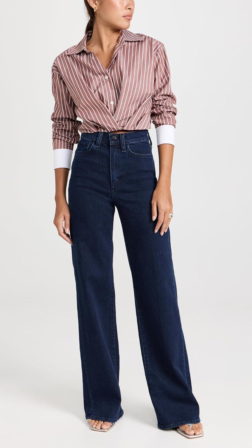 image:imageJoes Jeans Womens The Mia High Rise Wide Leg Jean Cinema 24W x 32L