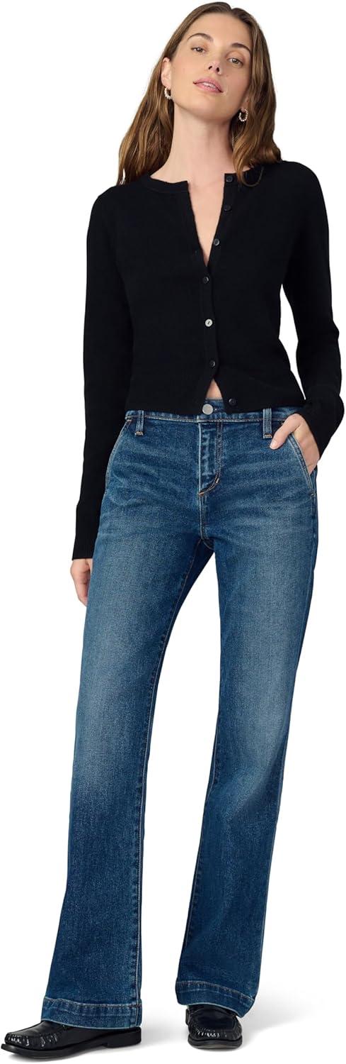 image:imageJoes Womens The Provocateur Petite Mid Rise Bootcut JeanOvation