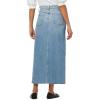 Joe’s Jeans Women’s The Eva High Rise Maxi Denim Skirt with Front Slit, Pazazz, 28