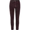 Joe’s Womens Charlie Ankle Exposed Button Fly(Aubergine)