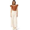 Joe’s Women’s The Pleated Wide Leg Ankle(Natural)
