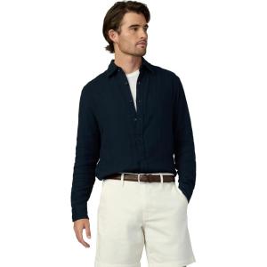 Joe’s Men’s Cedric Double Weave Shirt(True Navy)