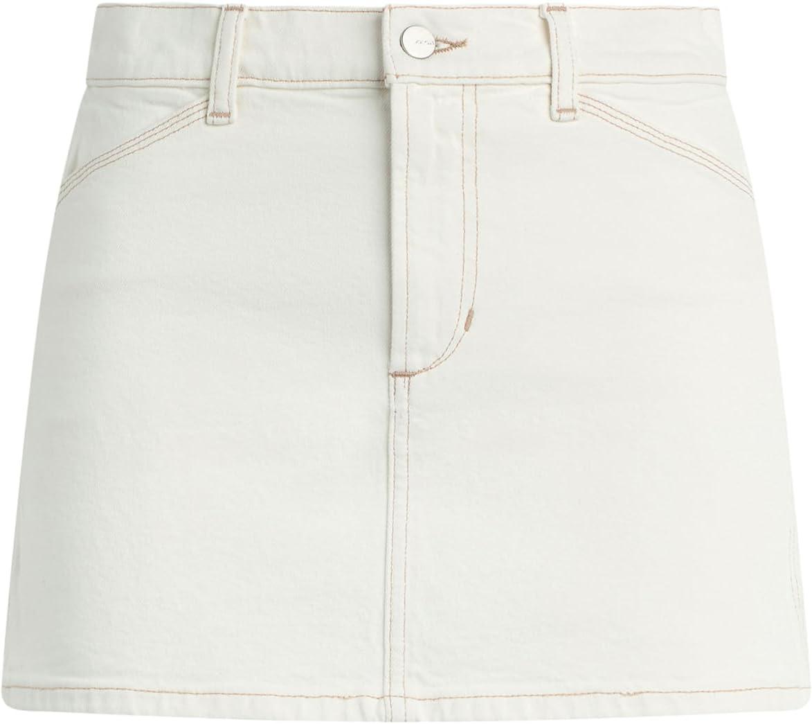 image:imageJOES JEANS Womens The Carpenter Mini SkirtMilk