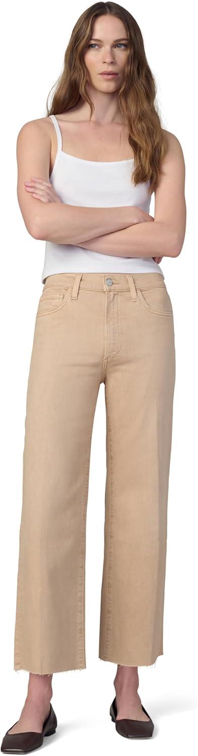 image:imageJoes Jeans Womens The Blake High Rise Crop Wide Leg Jean Ginger Root 27