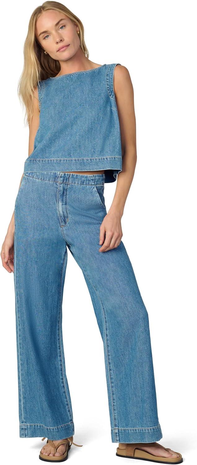 image:imageJoes Jeans Womens The Boat Neck Denim Shell TopRevelation