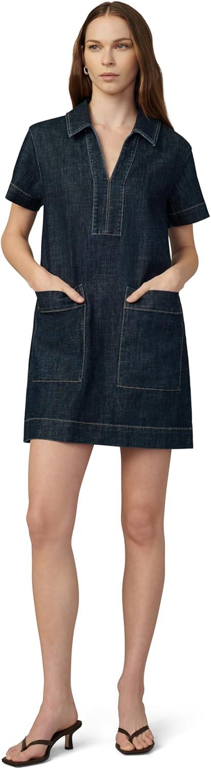 image:imageJoes Jeans Womens The Lillian Mini Denim Dress Out of Control Small