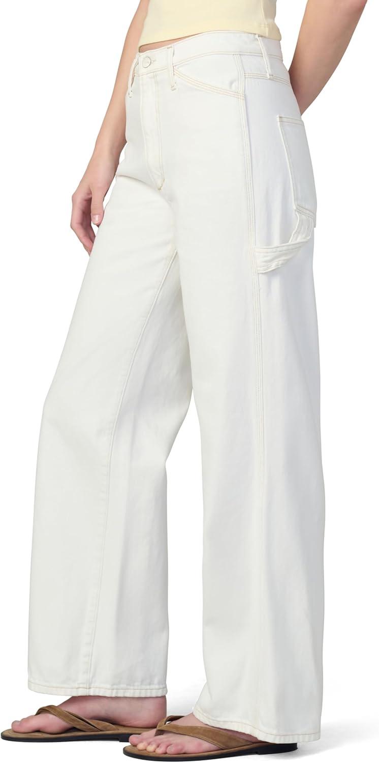 image:imageJoes Womens The Baggy Carpenter Mid Rise PantMilk