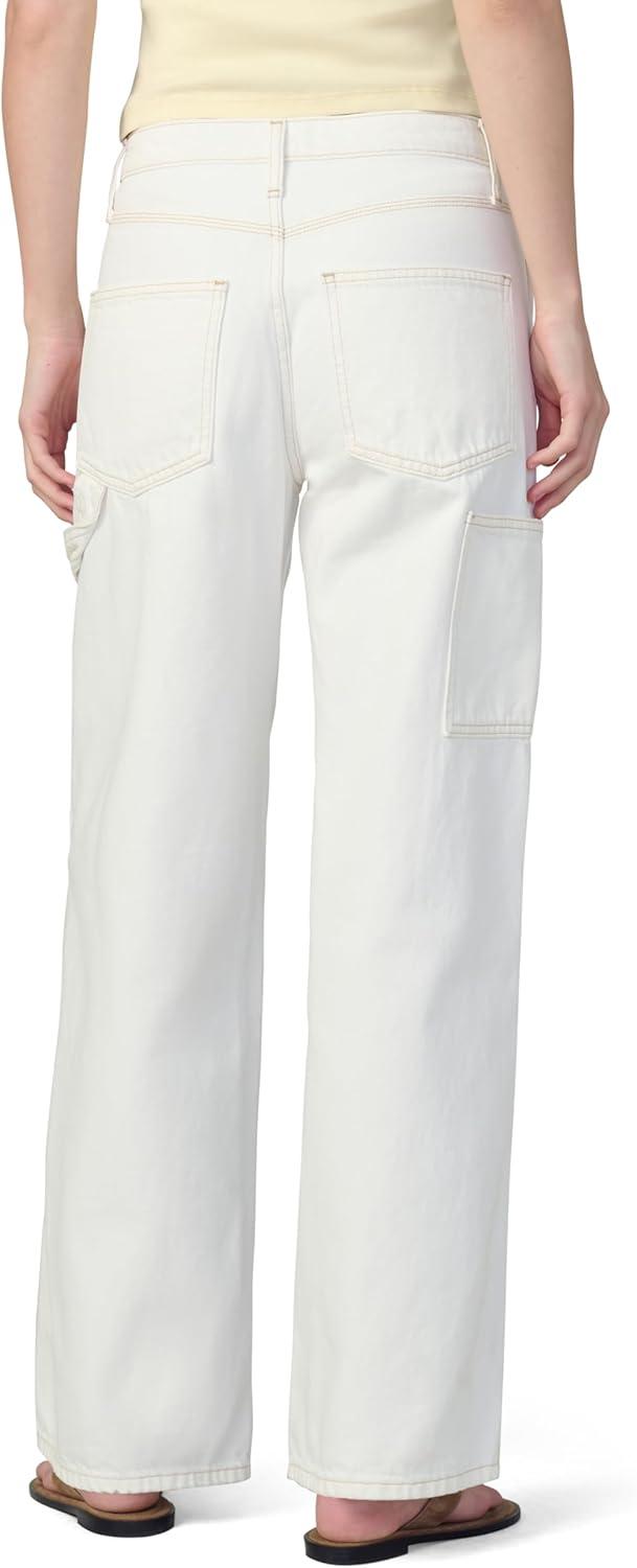 image:imageJoes Womens The Baggy Carpenter Mid Rise PantMilk