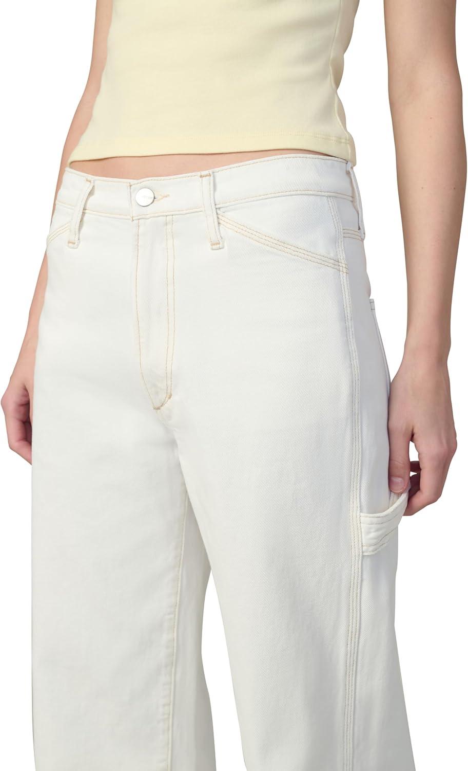 image:imageJoes Womens The Baggy Carpenter Mid Rise PantMilk
