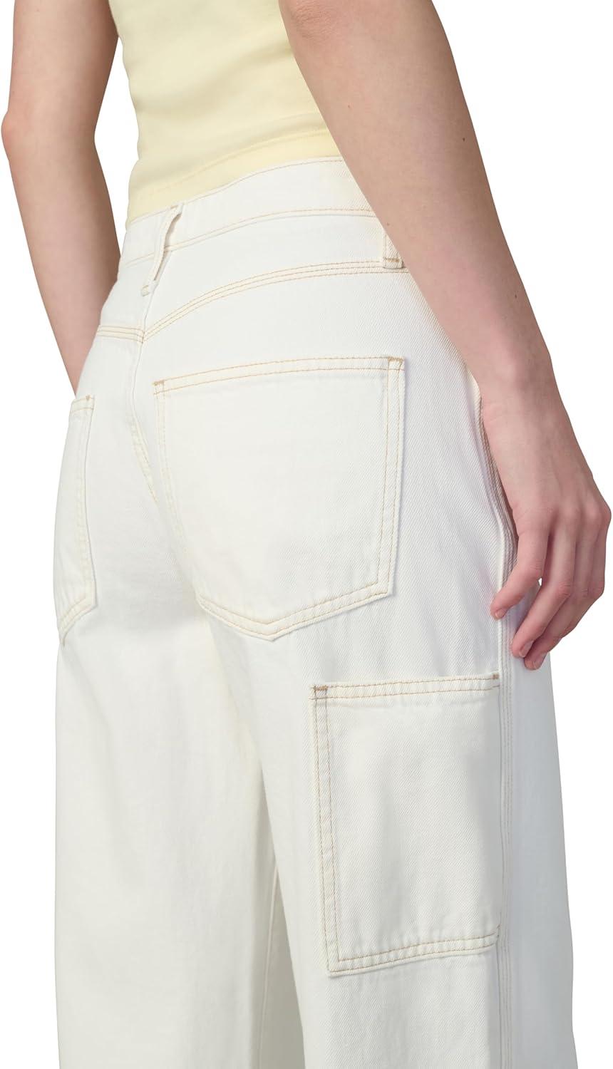 image:imageJoes Womens The Baggy Carpenter Mid Rise PantMilk