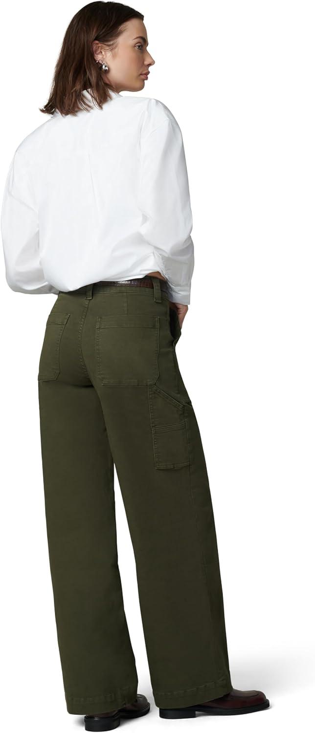 image:imageJoes Womens The Chloe High Rise Utility Wide Leg PantForest Night
