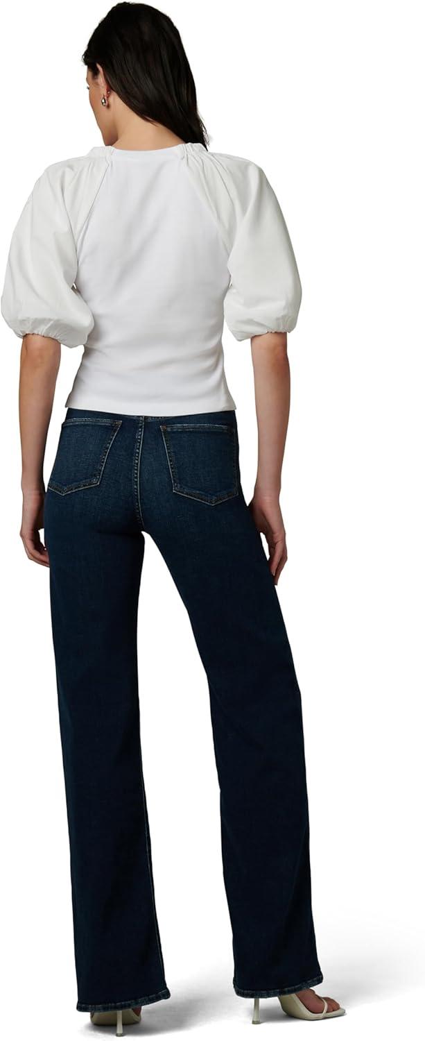 image:imageJoes Womens The Lila Ruffle Short Puff Sleeve TopOptic White