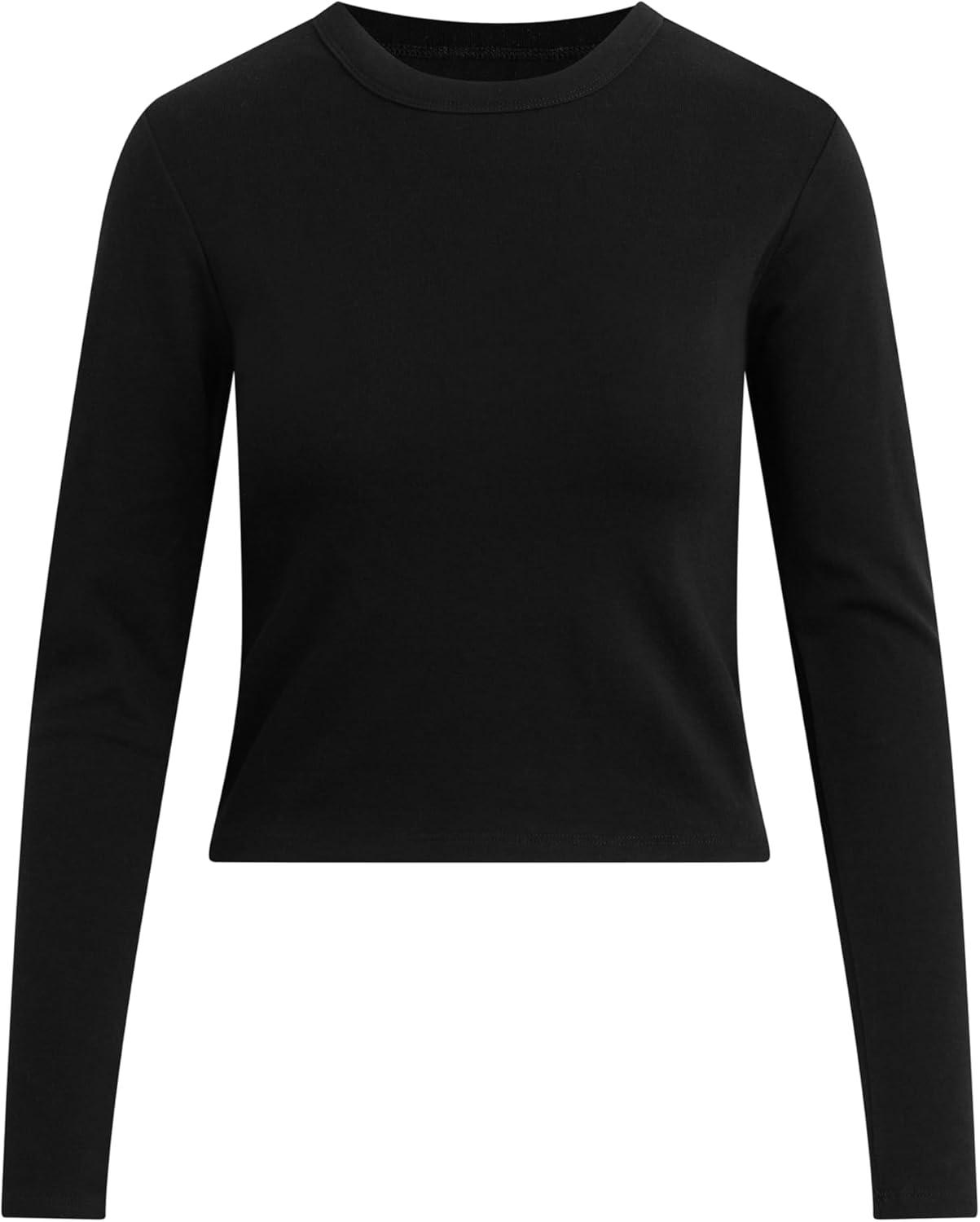 image:imageJoes Womens The Long Sleeve Baby TeeBlack
