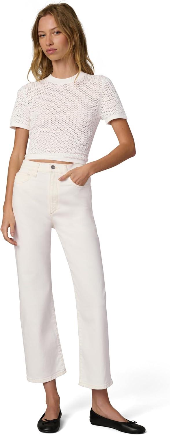 image:imageJoes Womens The Margot High Rise Cropped Straight Leg JeanMilk