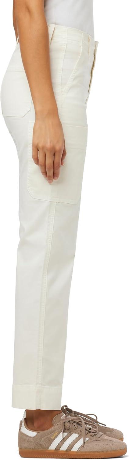 image:imageJoes Womens The Utility High Rise Straight Leg Denim PantMilk
