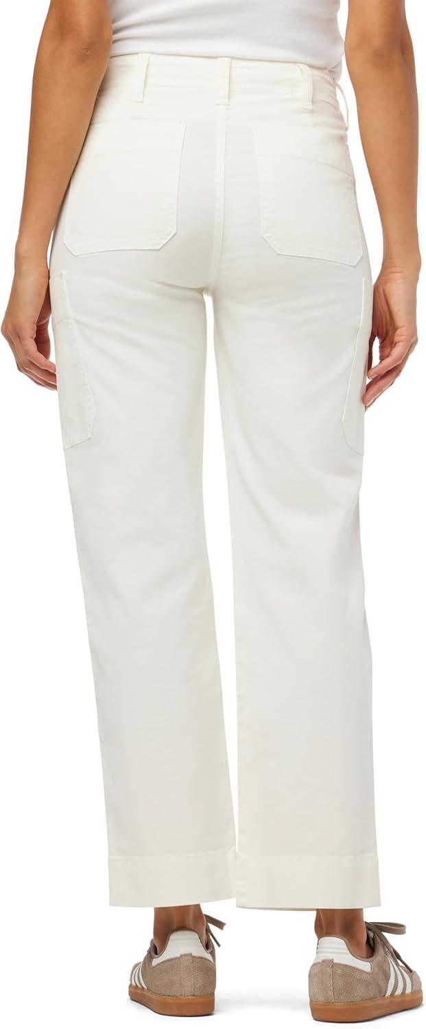 image:imageJoes Womens The Utility High Rise Straight Leg Denim PantMilk