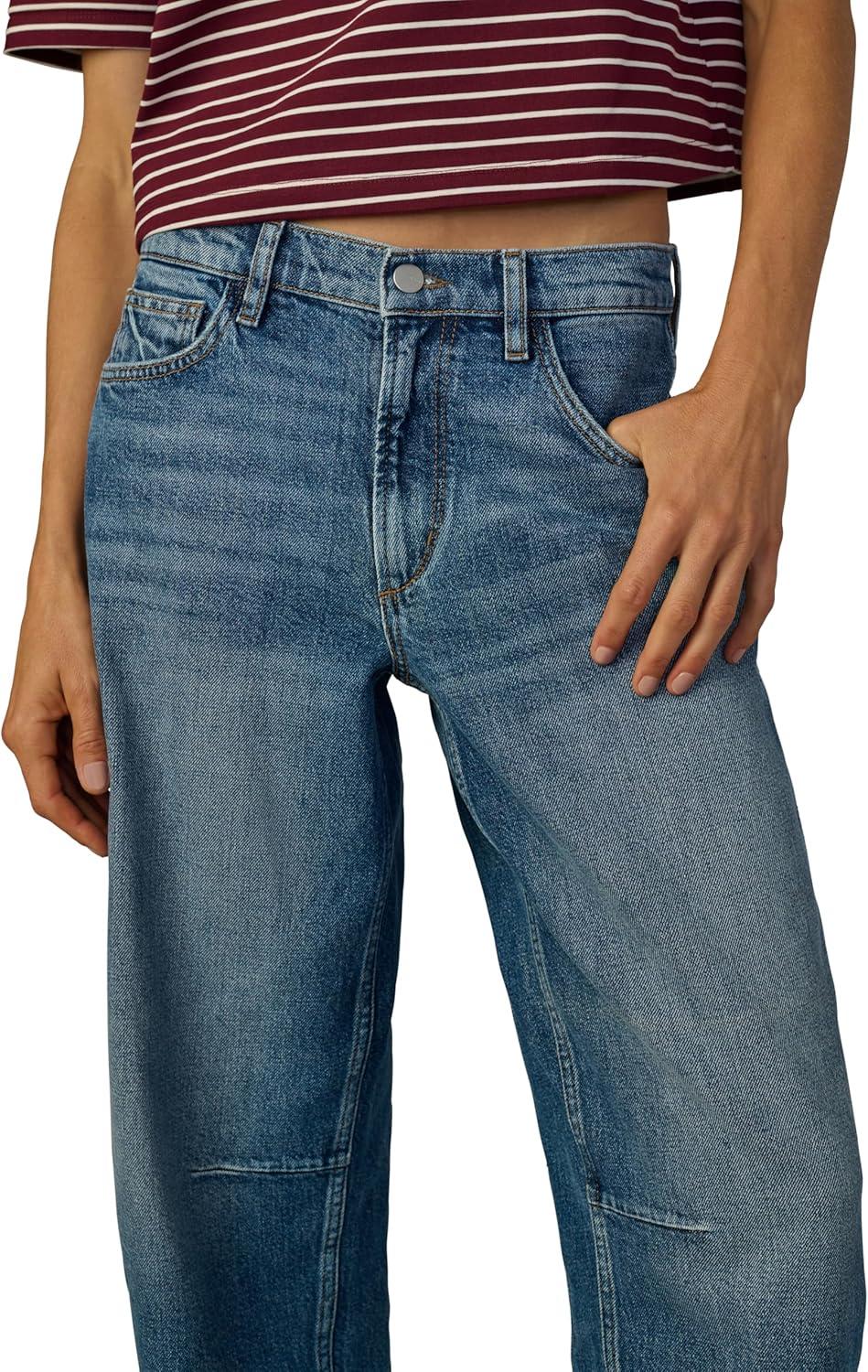 image:imageJoes Womens The Wilder High Rise Relaxed Barrel Leg JeanZeal