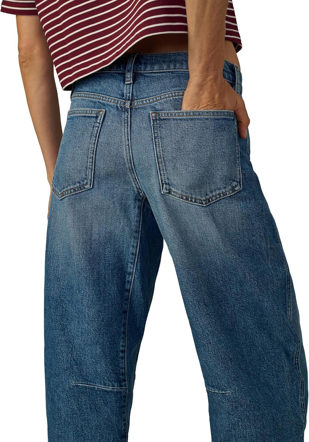 image:imageJoes Womens The Wilder High Rise Relaxed Barrel Leg JeanZeal