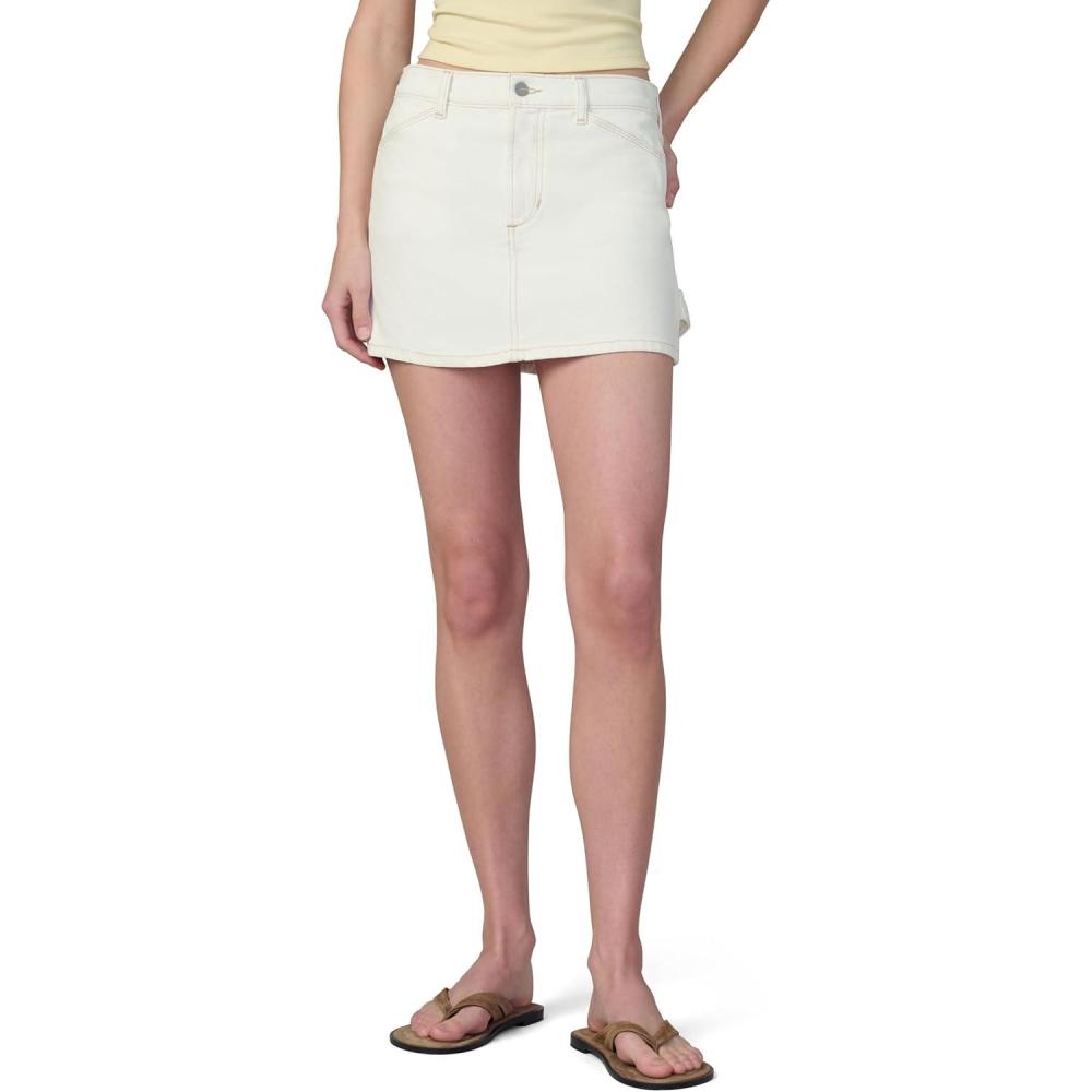 image:imageJOES JEANS Womens The Carpenter Mini SkirtMilk
